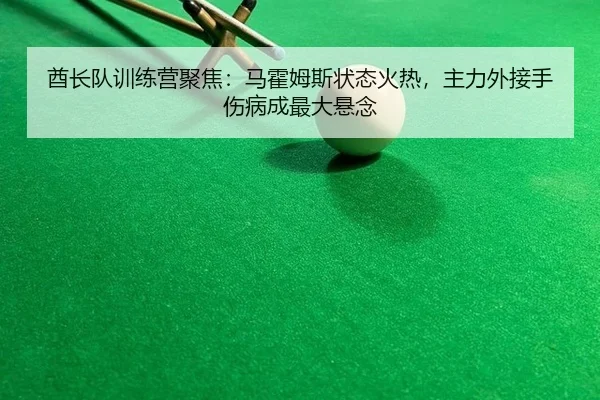 酋长队训练营聚焦：马霍姆斯状态火热，主力外接手伤病成最大悬念